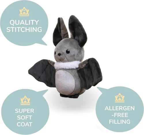 Miniatura 3 de Bellzi Bat - Lindo juguete de peluche – Adorable juguete de peluche suave de murciélago y regalos – Regalo perfecto para todas las edades – Batti