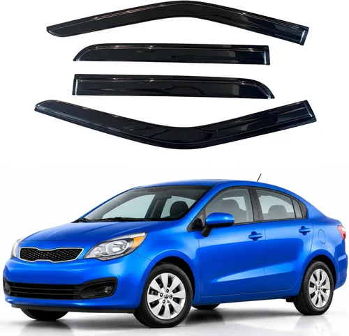 Miniatura 59 de Visor para ventana IG para Hyundai Venue 2020-2023, protector contra la lluvia, adhesivo extra duradero, deflector de viento para lado