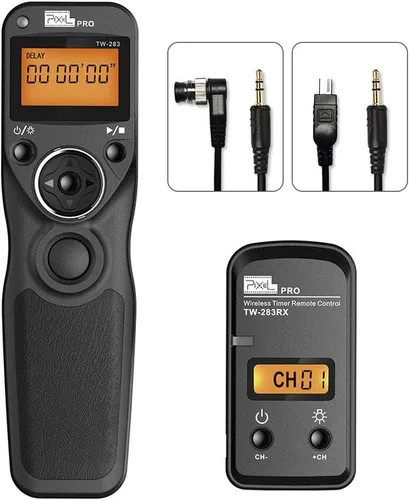 Miniatura 12 de Obturador remoto compatible con Canon, control remoto temporizador de liberación de obturador inalámbrico PIXEL E3/N3 compatible con Canon Eos 1D 5D