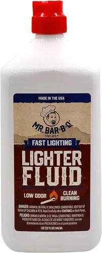 Miniatura 3 de 2 botellas de combustible para encendedor de 1 cuarto de galón, combustión limpia, encendedores de iluminación rápida, líquido para encendedor