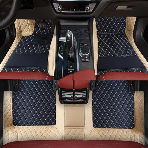 Miniatura 10 de Alfombrillas personalizadas para automóvil adecuadas para el 99% de automóviles, camiones, SUV, alfombrillas para todo tipo de clima, alfombrillas