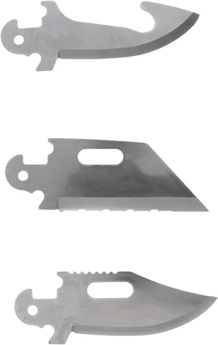 Miniatura 3 de COLD STEEL Click N Cut - Hunters Fixed Blade Knife Durable 420J2 Steel Compact Hunting & Hiking Multiple Replaceable Blades Sheath & 3 Blades