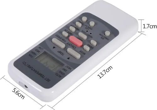 Miniatura 3 de Control remoto universal para aire acondicionado R51M/E, reemplazo del mando a distancia para Midea R51 Series R51/E R51/CE R51M/CE R51D/E R51M/BGE