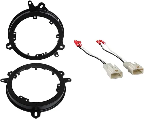 Miniatura 5 de Metra 82-8148 Adaptador de altavoz de 6 a 6.75 pulgadas para vehículos seleccionados Toyota/Lexus/Scion 1998-2025, negro