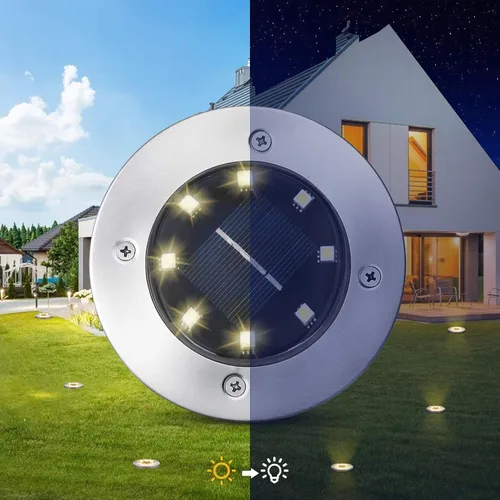 Miniatura 3 de Pozzolanas - Lote de 12 luces solares para suelo