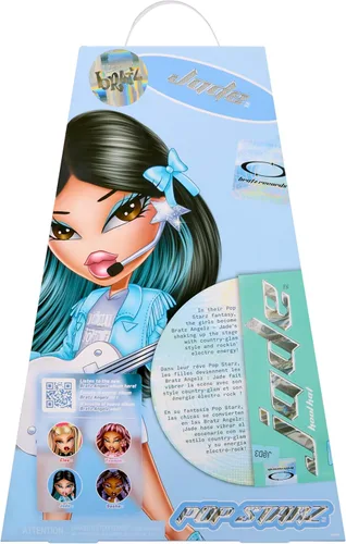 Miniatura 9 de Bratz Pop Starz Jade Fashion Doll con accesorios y encanto