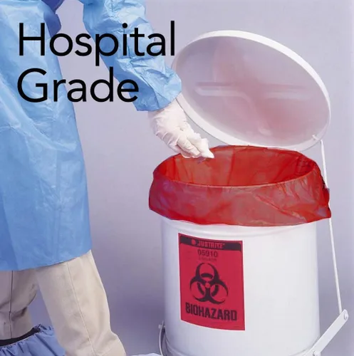 Miniatura 7 de RESILIA Bolsas de riesgo biológico – Eliminación de residuos peligrosos, cumple con las normas DOT ASTM para uso hospitalario, aprobadas por OSHA