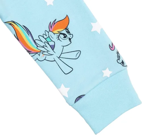 Miniatura 4 de My Little Pony Sudadera de rizo francés para niñas pequeñas y grandes