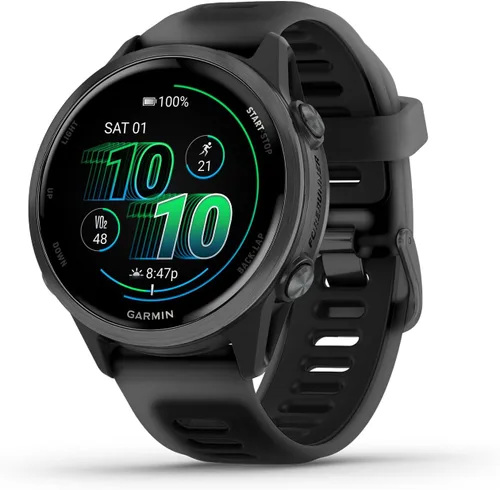 Miniatura 19 de Garmin® Forerunner® 570, 47mm, Reloj inteligente avanzado para correr y triatlón con GPS, pantalla AMOLED, funciones de entrenamiento y Pizarra/Negro
