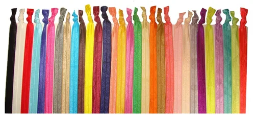 Miniatura 5 de Kenz Laurenz Diadema o cintas para el cabello sin arrugas anudadas (surtido (disponible en muchos colores)) – 1 unidad (paquete de 10) – multicolor