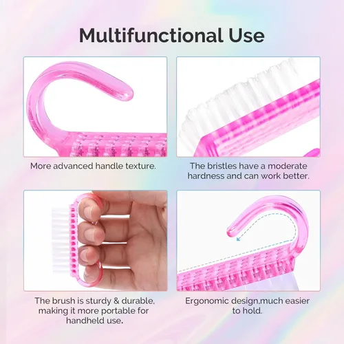Miniatura 6 de MelodySusie Kit profesional de 16 piezas de pulidor de uñas, limas de uñas y tampones, bloque de pulidor de uñas, cepillo de uñas, kit de pulidores