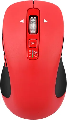 Miniatura 8 de CITLLA Ratón inalámbrico Bluetooth (USB + BT1 + BT2), ratón de tamaño completo, desplazamiento de 4 vías, silencioso para múltiples dispositivos Gris