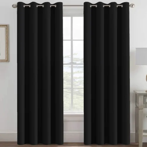 Miniatura 50 de H.VERSAILTEX - Cortinas blackout con aislamiento térmico y ojales en la parte superior, para patios, puertas correderas y división de habitaciones
