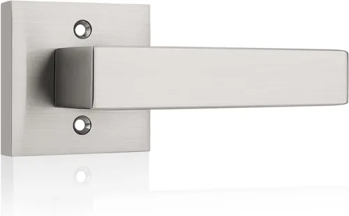 Miniatura 44 de KNOBWELL - Juego de cerradura con 1 picaporte resistente para puertas de una cara, ideal para puertas interiores reversibles, 0.93 libras