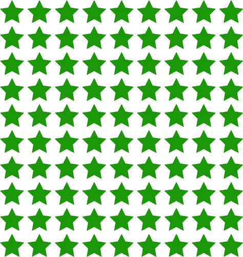 Miniatura 57 de LiteMark Durable Stars, calcomanía roja brillante de 5.5 pulgadas, uso en hormigón liso, azulejos, vidrio, paquete de 8 estrellas Rojo
