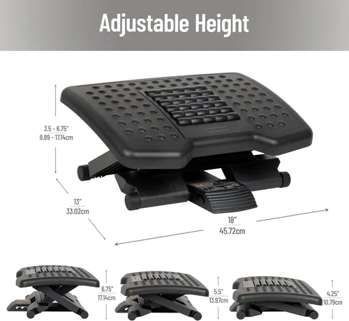Miniatura 3 de MIND READER - Reposapiés ergonómico de altura ajustable