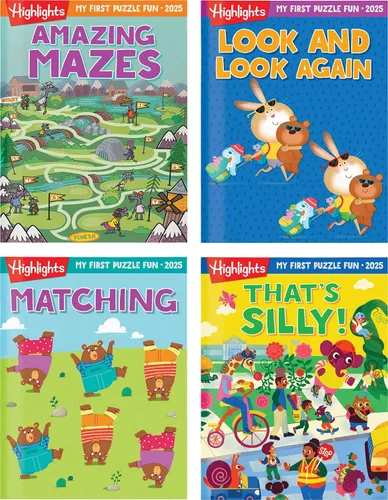 Miniatura 9 de Highlights for Children Mi Primer Puzzle Divertido 2024 - Libros de rompecabezas para niños de 3 a 6 años, conjunto de 4 libros de emparejamiento