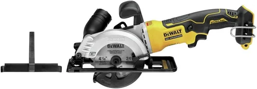 Miniatura 6 de Dewalt DCS571B-DCB240-BNDL ATOMIC 20V MAX Sierra circular sin escobillas de 4-1/2 pulgadas y batería compacta de iones de litio de 4 Ah