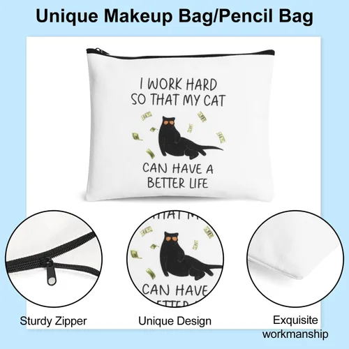 Miniatura 4 de UAREHIBY Regalos para Mamá de Gatos para Mujeres, Vaso Térmico para Vino de 20 OZ Regalo para Amantes de los Gatos, Regalo de Loca de los Gatos