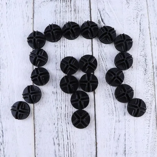 Miniatura 6 de Organizador de almacenamiento en cubos, conectores de plástico, 20 unidades, conectores de plástico negro para cubos de alambre, almacenamiento