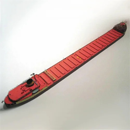 Miniatura 8 de 1:400 Kit de barco sin ensamblar modelo de papel SS Edmund Fitzgerald Ore Carrier Ship Model Kit DIY