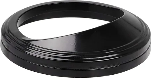 Miniatura 4 de Cubierta de visera con anillo de ajuste bisel de velocímetro negro con velocímetro de 5 pulgadas para Harley Dyna Softail Touring