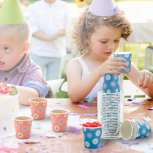 Miniatura 4 de SIUQ Paquete de 1200 vasos de papel de 3 oz, vasos de baño desechables, mini vasos para enjuague bucal, vaso pequeño de 3 onzas para baño, fiesta