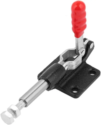 Miniatura 7 de Abrazadera de palanca ajustable, abrazadera de palanca de empuje para carpintería, abrazadera de retención de palanca de liberación rápida