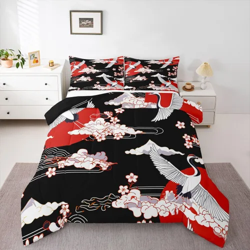 Miniatura 31 de Juego de edredón de videojuegos para niños, niñas y hombres, juego de ropa de cama con estampado de consola de videojuegos negro, decoración