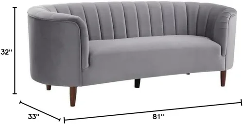 Miniatura 3 de Acme Furniture Sofás tapizados, gris