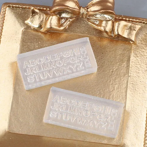 Miniatura 9 de Moldes de silicona con letras 3D para arte de uñas, mini alfabeto, moldes de resina con letras A-Z, 26 alfabetos, herramientas de uñas, hechas a