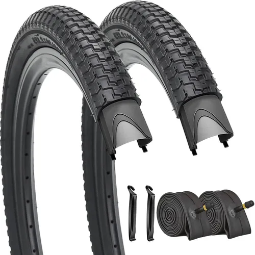 Paquete de 2 neumáticos de bicicleta de 24 pulgadas/26 x 1.95 pulgadas, 26 x 2.1 pulgadas, 20 x 2.125 pulgadas, 27.5 x 2.125 pulgadas, neumáticos de