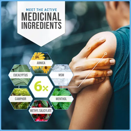 Miniatura 6 de Crema de Alivio del Dolor Kalaya con Árnica para Músculos y Articulaciones – 6 Ingredientes Activos Naturales con Alivio Duradero y de Acción Rápida