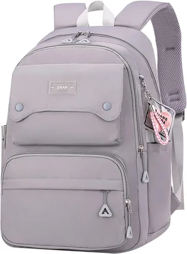Miniatura 15 de JiaYou Mochila Casual para Adolescentes, Niñas, Mochila para la Escuela Secundaria, Mochila Diaria, para Mujeres, Bolsa de Viaje para Portátil, 1#