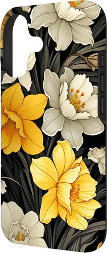 Miniatura 2 de Daffodil Flower Pattern Modern Floral Case for iPhone 17