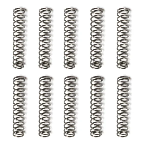 Miniatura 13 de MroMax 20Pcs Compressed Spring, 0.04" Wire Dia, 0.31" OD, 1.57" Free Length, Gray Black Spring Steel Extended Coil Compression Spring