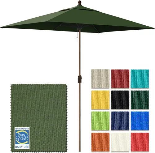 Miniatura 34 de EliteShade USA Sombrilla de Mercado de 9 Pies con Garantía de 10 Años Sin Decoloración, Sombrilla de Patio, Sombrilla de Mesa para Exteriores