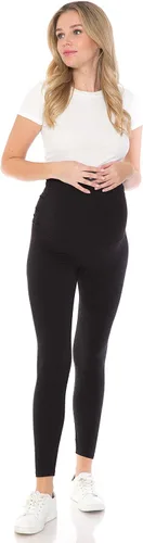 Miniatura 4 de Leggings Depot - Leggings de maternidad para mujer, sobre el vientre, mallas de yoga casuales para embarazo
