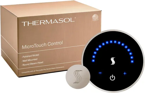 Miniatura 12 de Thermasol Kit de controlador MicroTouch y cabezal de vapor, kit de ducha de vapor compatible con generador de ducha de vapor Thermasol, control