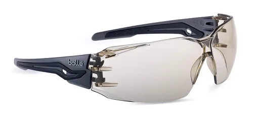 Miniatura 4 de Bollé Safety SILEX SILEXPPSF con lentes gris platino ahumado que protegen contra UVA, UVB, radiación solar, niebla y arañazos. Equipadas