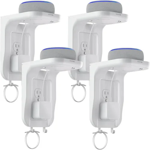 Miniatura 12 de suptek Estante de salida de pared, organizador de pared para el hogar, perfecto para baño, cocina, dormitorios, ideal para teléfono celular, altavoz