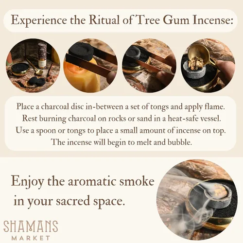 Miniatura 3 de Shamans Market Incienso Maya Copal Resina 4 oz