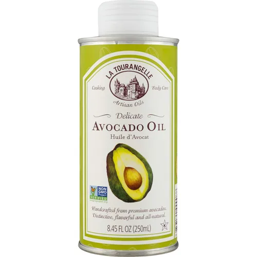 Miniatura 5 de La Tourangelle Aceite de semilla de uva de 25.4 onzas líquidas, totalmente natural, artesanal, ideal para cocinar y aceite de aguacate de 8.45 onzas