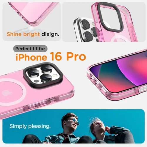 Miniatura 98 de AICase Funda protectora para iPhone 16 compatible con iPhone 16, delgada, ligera, transparente [no amarillenta] Diseño vibrante