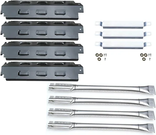 Kit de piezas de repuesto DG156 para quemadores de parrilla de gas Charbroil 463420507, 463420509, 463460708, 463460710, tubos de transporte, placas