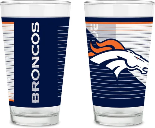 Miniatura 28 de Rico Industries NFL Football Main - Juego de 2 vasos clásicos de 16 onzas con logotipo impreso digitalmente, apto para lavavajillas NFL Football