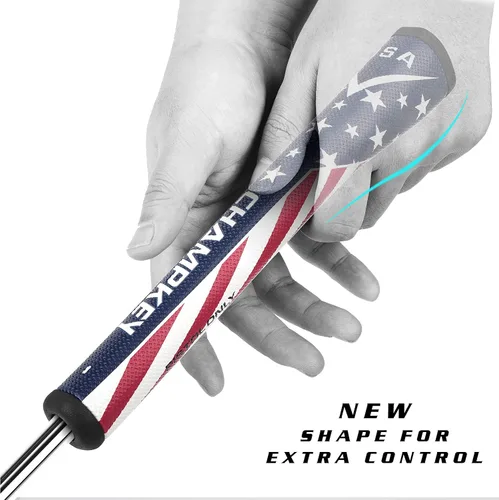Miniatura 3 de CHAMPKEY USA Pistol Golf Putter Grip Comfortable Polyurethane and Lightweight Putter Grips