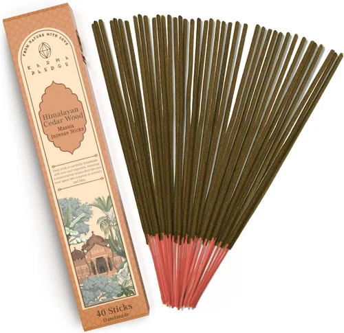 Miniatura 54 de Bakhoor - Varitas de incienso orgánicas sumergidas a mano, 100 varillas con hierbas naturales e ingredientes aromáticos, tiempo de combustión de 45