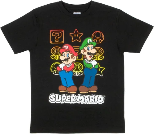Miniatura 5 de Nintendo Super Mario Boys T-Shirts 3-Pack, Super Mario Bros Characters 3-Pack of Tees for Boys Bundle Set