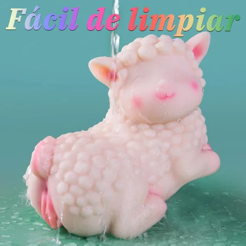 Miniatura 4 de Muñeca sexual realista Torso para hombres – Masturbador masculino de oveja con vaginal apretado, anal profundo, tamaño completo, lindo juguete